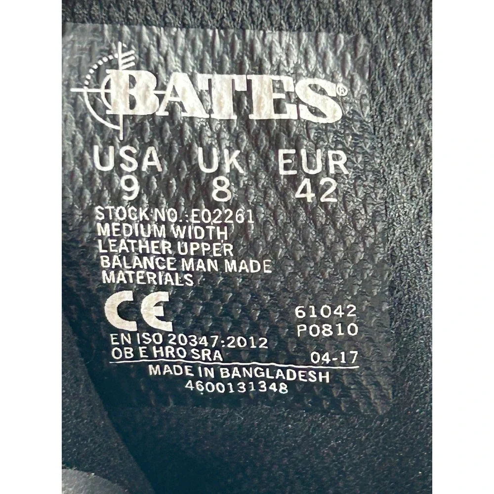Bates tactical boots